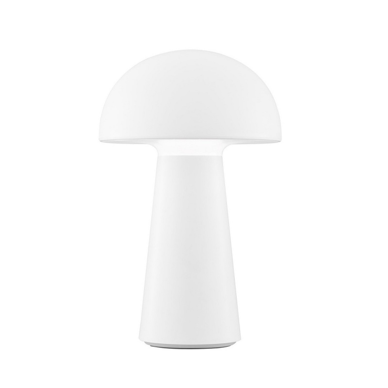 Fischer Honsel Led Επιτραπέζιο Φωτιστικό Επαναφορτιζόμενο Viga Λευκό (850136)