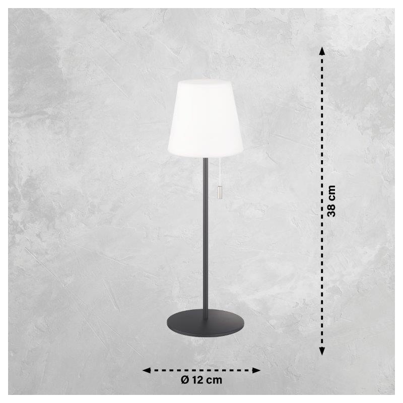 Fischer Honsel Led Επιτραπέζιο Φωτιστικό Επαναφορτιζόμενο RGBW Talent (850232)