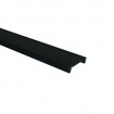 Aca Πλαστικό Κάλυμμα 2m για Μαγνητική Ράγα 48V Μαύρο (MDIFB)