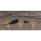 100 Led (3mm) Θερμά 5m με Πράσινο Καλώδιο & Πρόγραμμα (62315)