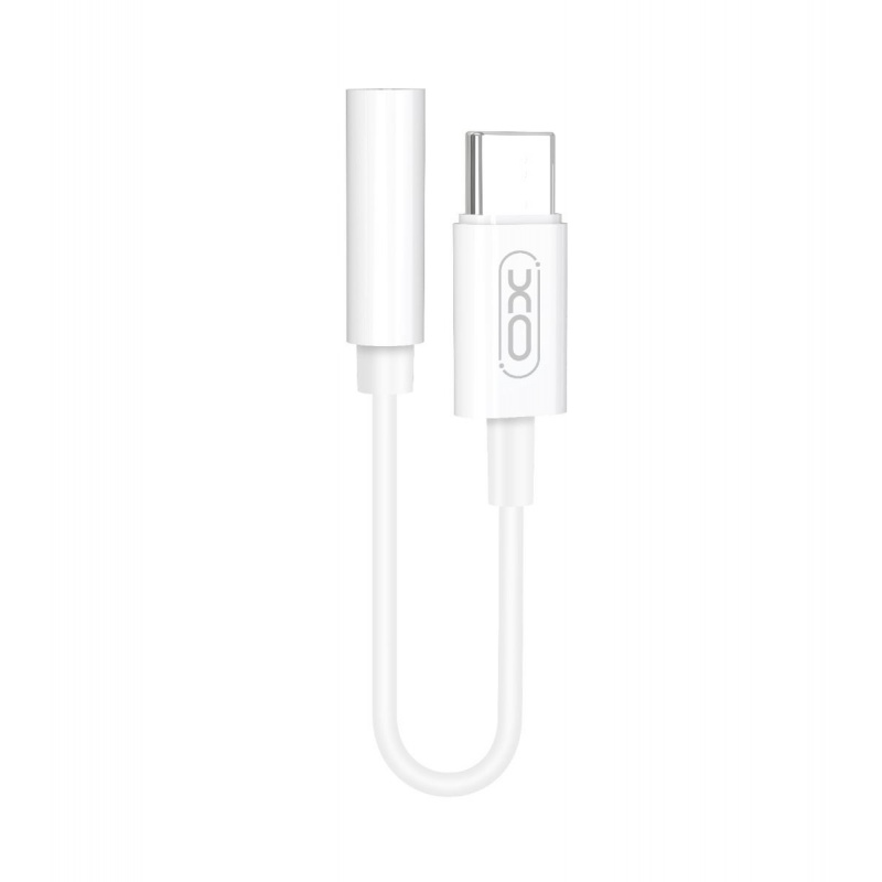 XO Καλώδιο Αντάπτορας Type-C σε 3.5mm Μαύρο (NBR161)