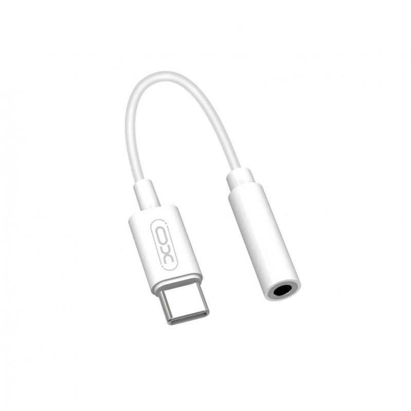 XO Καλώδιο Αντάπτορας Type-C σε 3.5mm Μαύρο (NBR161)