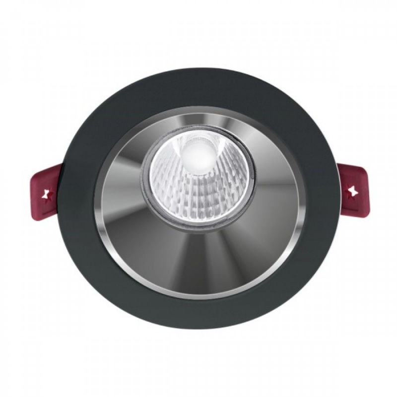 Spotlight Χωνευτό Κινητό Spot Μαύρο (6529)
