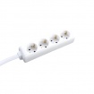 Acaelec Πολύπριζο 4 Θέσεων με καλώδιο 1.5m 3x1.5mm² Λευκό (BMS20C415)