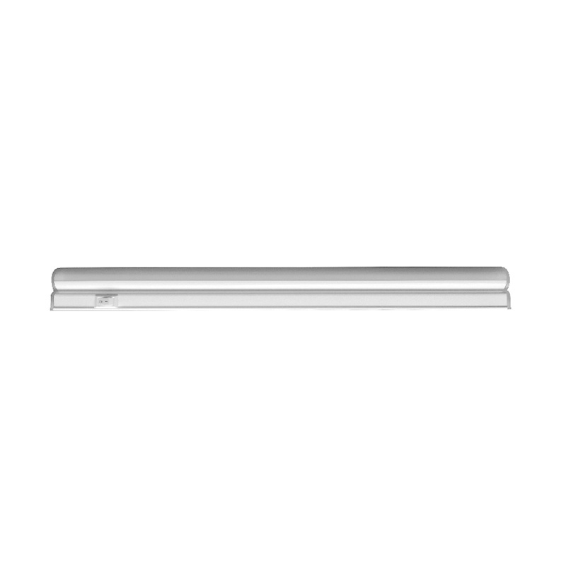 LED SMD πλαστικό γραμμικό φωτιστικό τύπου T5 120cm 18W 6000K (DAPO1860)