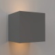 It-Lighting Emerald Led 10W 3000K Επιτοίχιο Φωτιστικό Up-Down Ρυθμιζόμενης Δέσμης Γκρι (80203131)