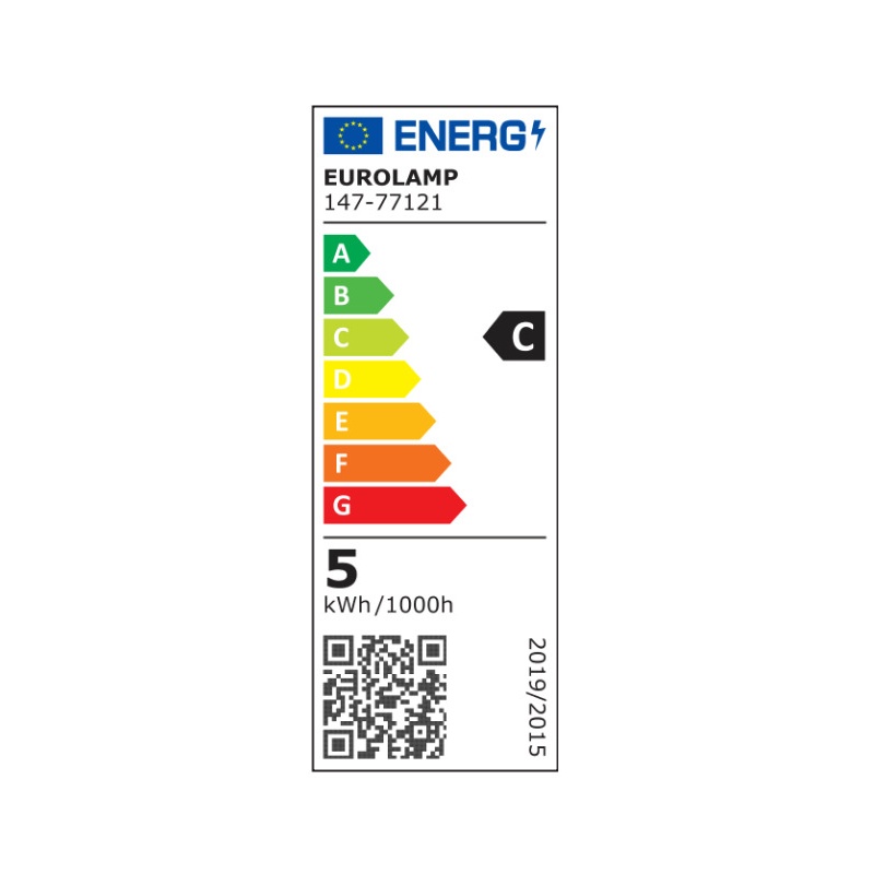 Eurolamp Λάμπα Led A60 5W E27 4000K 175-265V "PRO" (147-77121)