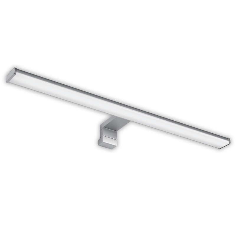Adeleq Επιτοίχιο Led Φωτιστικό Μπάνιου 8W 4000K Ασημί (3-400816)