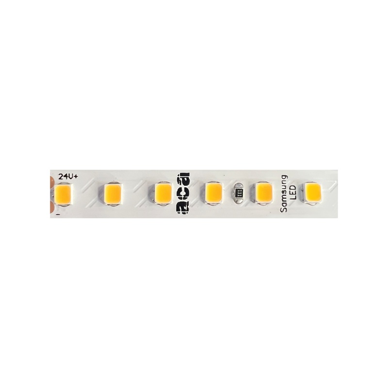 Aca LED Ταινία 5m 7.7W/m 1280lm/m 24V DC IP20 3000K 8mm με SAMSUNG CHIP (24778030)