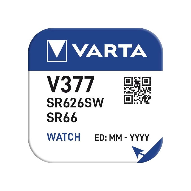 Μπαταρία Ρολογιού Varta V377 / SR66 1.5V (VG-MB377)