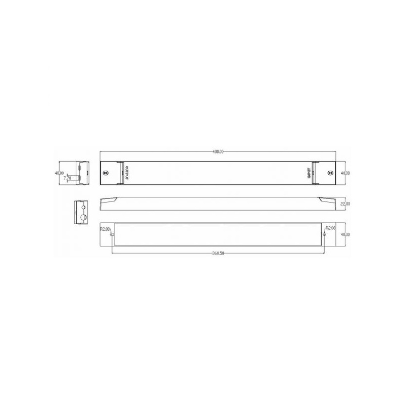 Cubalux Τροφοδοτικό Led 24V 250W Dali Dimmable (700014)