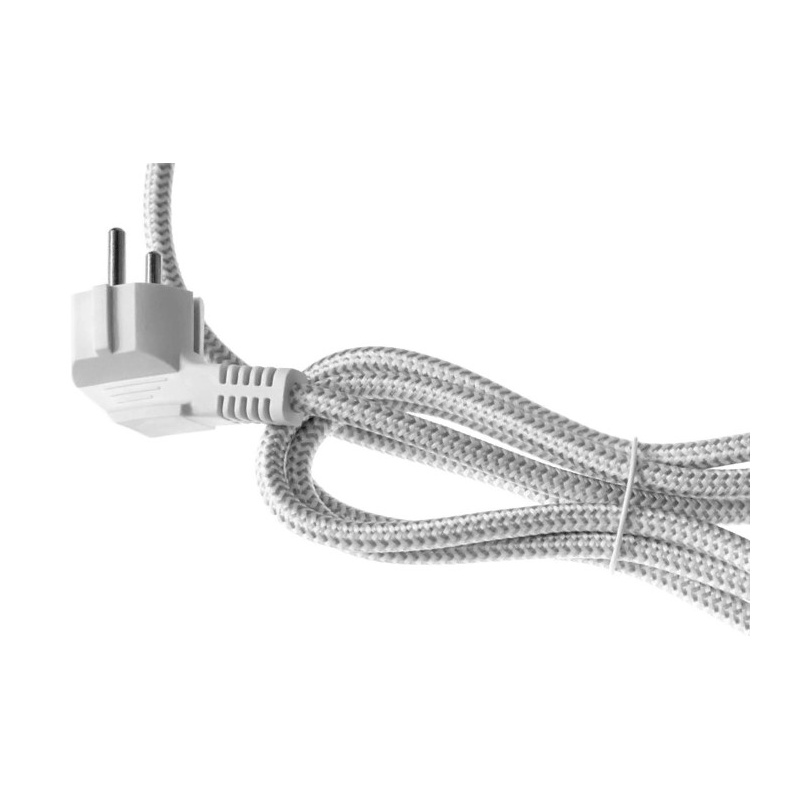 Philips Πολύπριζο 5 Θέσεων + 2 USB με διακόπτη & καλώδιο Braided  2m Λευκό (SPN3052WA)