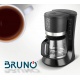 Bruno Καφετιέρα Φίλτρου 1.2L 680W Μαύρη (BRN-0086)