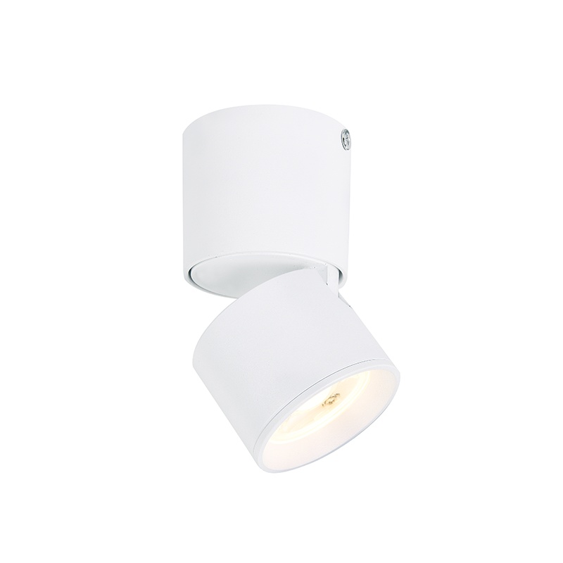 Aca Led Μονόφωτο Φωτιστικό Οροφής - Τοίχου 5W 3000K Λευκό (RA33LEDS6WH)