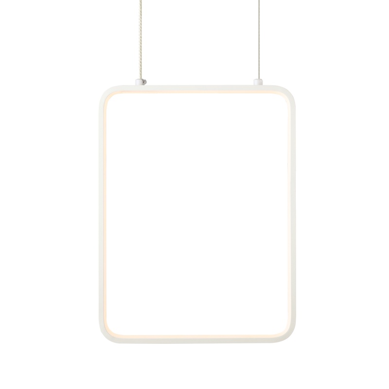 Aca Led Κρεμαστό Φωτιστικό 15W 3000K Λευκό (V30LEDP26WH)