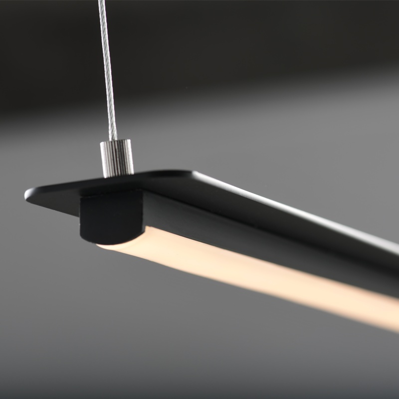 Aca Led Κρεμαστό Φωτιστικό 20W 3000K Μαύρο (ZM58LEDP100BK)