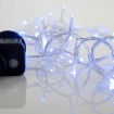 Eurolamp 240 Led (3mm) Μπλε 12m με Διάφανο Καλώδιο & Πρόγραμμα (600-11585)