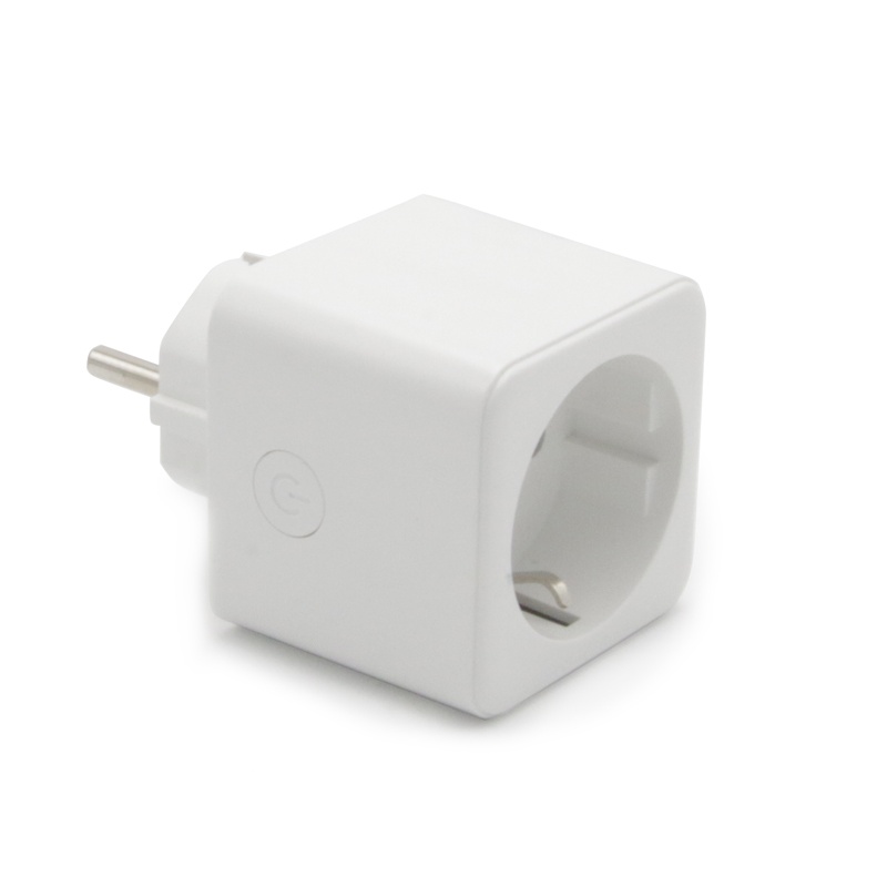 Adeleq Smart Πρίζα WiFi με Διακόπτη Λευκή (15-890)