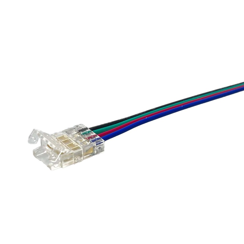 Καλώδιο Τροφοδοσίας για Led Ταινία RGB COB 10mm (MT10RGBCABLEC)