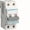 Hager Αυτόματη Ασφάλεια 25Α Καμπύλης C 6KA 1P+N 2 Στοιχείων (MCN525)