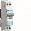 Hager Αυτόματη Ασφάλεια 25Α Καμπύλης C 6KA 1P+N 1 Στοιχείου (MLN525A)