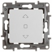 Legrand Niloe Μπουτόν Ρολών 3 Θέσεων Λευκός (764512)