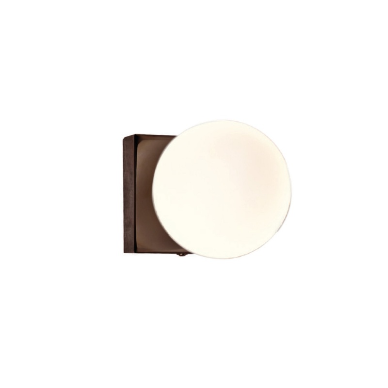 InLight Επιτοίχιο Φωτιστικό Μπάνιου Μαύρο (43422-1)