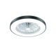 Aca Ανεμιστήρας Οροφής Smart LED CCT 50cm DC22W 7 Πτερυγίων Μαύρος (FANOKBL20G)
