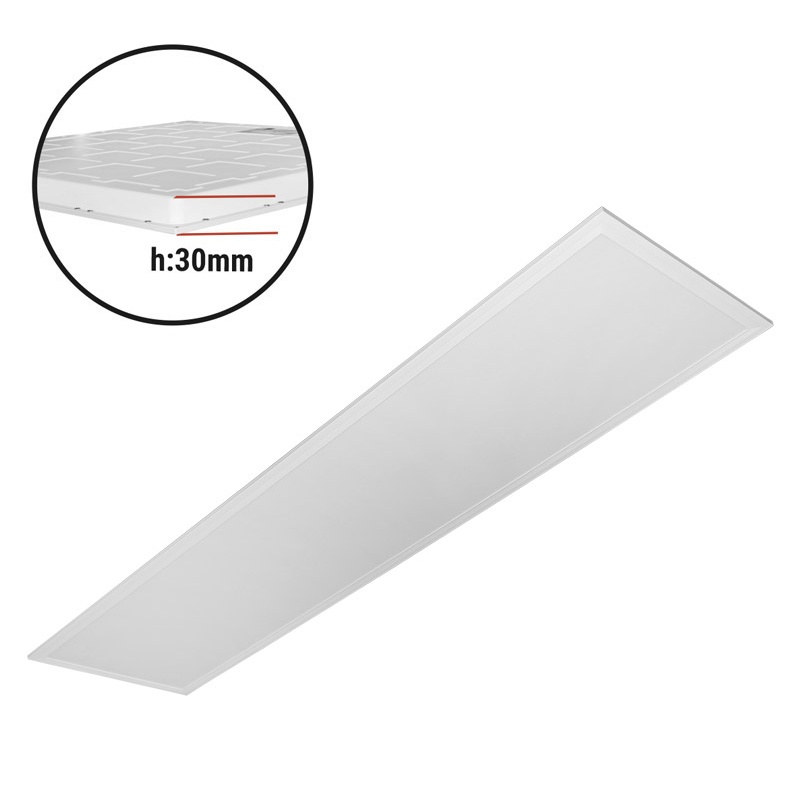 Led Panel 30x120 50W 120° 4000K Λευκό (21-12050101)