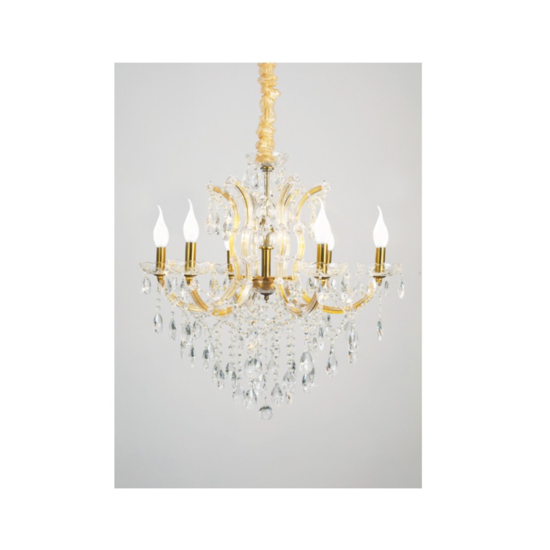 InLight Εξάφωτο Κρεμαστό Φωτιστικό Οξυντέ (5244-6)