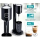 Bruno Φραπεδιέρα Επιτραπέζια 100W με δοχείο 450ml Μαύρη (BRN-0183)