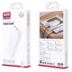 XO PB302 Power Bank 20000mAh με 2 Θύρες USB-A Λευκό
