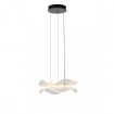 Arte Illumina Φωτιστικό Κρεμαστό Ακρυλικό Στρογγυλό LED 34W Ø 340mm 3000K 3024lm Μαύρο FIRENZE (144-15042)
