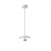 Arte Illumina Φωτιστικό Κρεμαστό Αλουμινίου LED 8W 3000Κ 400lm Φ230mm ΜΠΛΕ ENIGMA (144-15054)