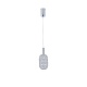 Arte Illumina Φωτιστικό Μονόφωτο Μέταλλο LED 6,3W 3000K 648lm Φ200X1580mm Ασημί PERFORATO (144-15066)