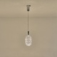 Arte Illumina Φωτιστικό Μονόφωτο Μέταλλο LED 6,3W 3000K 648lm Φ200X1580mm Ασημί PERFORATO (144-15066)