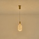 Arte Illumina Φωτιστικό Μονόφωτο Μέταλλο LED 6,3W 3000K 648lm Φ200X1580mm Χρυσό PERFORATO (144-15067)