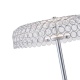 Arte Illumina Επιδαπέδιο Φωτιστικό Μέταλλο LED 10W 3000K 1080lm Φ350x1350mm Ασημί PERFORATO (144-15075)