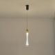 Arte Illumina Κρεμαστό Φωτιστικό Μονόφωτο με Γυαλί 7,6W 3000K 780lm Φ90x1700mm VIAL (144-15103)