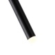Arte Illumina Φωτιστικό Κρεμαστό LED 3W 3000K 300lm Φ60X1200mm Μαύρο Αλουμίνιο CASCADE (144-16080)