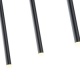 Arte Illumina Φωτιστικό Κρεμαστό LED 16W 3000K 600lm 940X1500mm Μαύρο Αλουμίνιο CASCADE (144-16083)