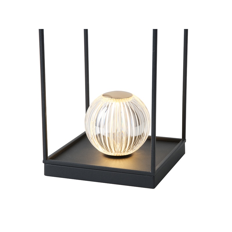 Arte Illumina Επιτραπέζιο Φωτιστικό LED 4W 3000Κ 90lm 180X320mm Μαύρο BOX (144-16111)