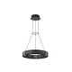 Arte Illumina Φωτιστικό Κρεμαστό LED 21W 3000K 2100lm 420X1200mm Μαύρο Χρυσό Αλουμινίου LUIS (144-17040)