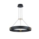 Arte Illumina Φωτιστικό Κρεμαστό LED 33W 3000K 3300lm 620X1200mm Αλουμινίου Μαύρο -Χρυσό LUIS (144-17041)