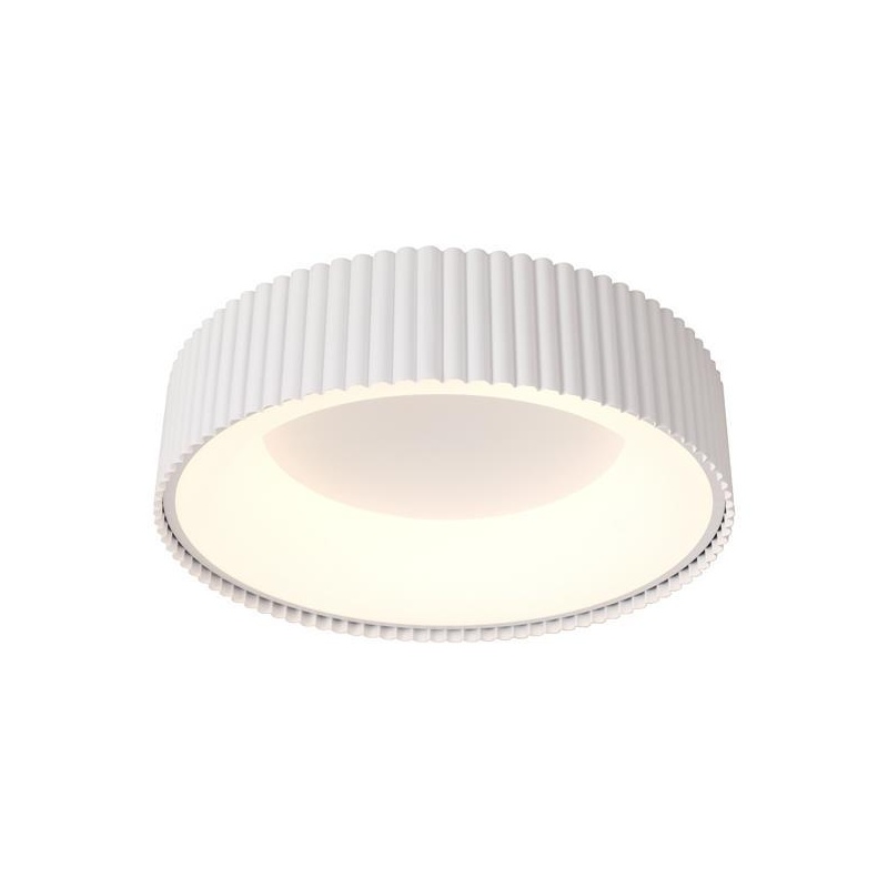 Arte Illumina Πλαφονιέρα Μεταλλική LED 30W 3000K 2262Lm Λευκή Φ460mm HALLO (144-18052)