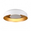 Arte Illumina Πλαφονιέρα Λευκό - Χρυσό 20W 3000K 1482Lm Φ400mm STIGMA (144-18058)
