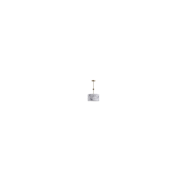Arte Illumina Κρεμαστό Φωτιστικό Ύφασμα Τρίφωτο 3XE14 Max 15W Φ380X690mm VERONA (144-24066)