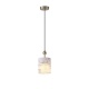 Arte Illumina Κρεμαστό Φωτιστικό Ύφασμα 1ΧΕ14 ΜΑΧ 15W Φ130X980mm RTE ILLUMINA VERONA (144-24067)