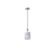 Arte Illumina Κρεμαστό Φωτιστικό Ύφασμα 1ΧΕ14 ΜΑΧ 15W Φ130X980mm RTE ILLUMINA VERONA (144-24067)
