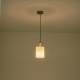 Arte Illumina Κρεμαστό Φωτιστικό Ύφασμα 1ΧΕ14 ΜΑΧ 15W Φ130X980mm RTE ILLUMINA VERONA (144-24067)